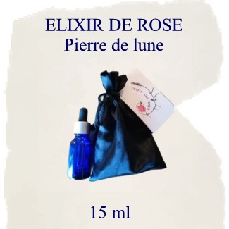 ELIXIR DE ROSE - Pierre de lune 15 ml